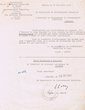 Courrier adressé le 18/12/1946 au Commissaire du Gouvernement Chérifien de Mogador