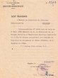 Transmis adressé le 19/03/1955 au Président du Tribunal Rabbinique de Mogador