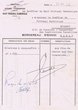 Courrier adressé le 28/05/1956 au Greffier du Tribunal Rabbinique de Mogador