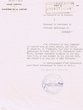 Courrier adressé le 18/04/1957 au Président du Tribunal Rabbinique de Mogador