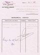 Courrier adressé le 24/10/1957 au Greffier du Tribunal Rabbinique de Mogador