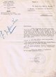 Courrier adressé le 23/11/1957 au Président du Tribunal Rabbinique de Mogador
