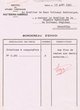 Courrier adressé le 15/08/1960 au Greffier du Tribunal Rabbinique d'Essaouira