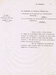 Courrier adressé le 27/11/1947 au Conseiller du Gouvernement Chérifien de Rabat