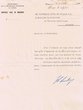 Courrier adressé le 11/07/1932 au Président du Tribunal Rabbinique de Mogador