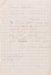 Courrier adressé le 06/12/1920 au Grand Rabbin Salomon Danan de Rabat