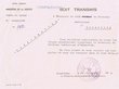 Transmis adressé le 29/12/1958 au Juge du Tribunal Rabbinique d'Essaouira