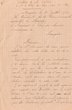 Courrier adressé le 30/07/1923 au Chef des Services Municipaux de Mogador
