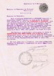 Courrier adressé le 02/02/1921 au Président du Tribunal Rabbinique de Mogador