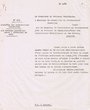 Courrier adressé le 10/08/1947 au Conseiller du Gouvernement Chérifien de Rabat