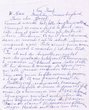 Courrier adressé à Jacob Hatchwell en 1971