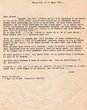 Courrier adressé le 27/03/1973 à Albert