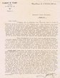 Courrier adressé le 03/10/1929 à Jacob Hatchwell