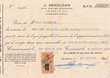 Reçu de Mme Hatchwell