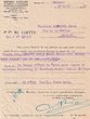 Courrier bancaire adressé le 28/08/1948 à Jacob Hatchwell
