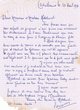 Courrier adressé le 28/04/1970 à la famille Hatchwell