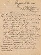 Courrier adressé à Alfred Magnin