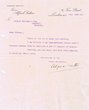 Courrier adressé à Sidney Hatchwell