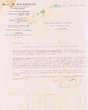 Courrier adressé le 10/07/1933 à J. Hatchwell