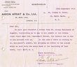 Courrier adressé le 19/09/1917 à Sidney Cohen