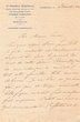 Courrier adressé le 10/12/1924 à M. Corcos