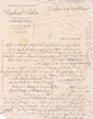 Courrier adressé le 28/10/1928 à J. Hatchwell