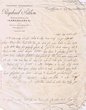 Courrier adressé le 29/11/1928 à J. Hatchwell