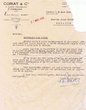 Courrier adressé le 16/03/1938 à J. Hatchwell