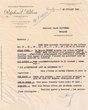 Courrier adressé le 25/07/1932 à J. Hatchwell