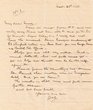 Courrier adressé le 27/11/1933 à Moses Hatchwell