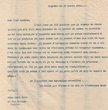 Lettre adressée à Xavier