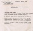 Courrier adressé au Médecin Chef de l'Hopital Civil d'Essaouira