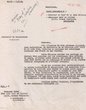 Courrier adressé au Chef de la 3ème Division & Mrs Bahu et Coudray