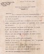 Plainte adressée à l'Adjudant Chef Laurent, Chef du Makhzen