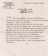 Courrier adressé à Edery Joseph