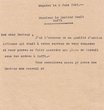 Courrier adressé au Docteur Rault