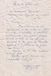 Courrier adressé au Lieutenant Fynnaert