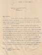 Courrier adressé à l'Adjudant Chef de Dar Laskri