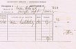Quittance de taxe à l'Habitation en 1933 de Moses Afriat