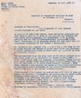 Courrier adressé au Secretaire Greffier du Tribunal de Paix
