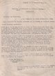 Courrier adressé le 13/11/1943 au Président du Tribunal Coutumier Local de Imintanout