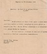 Courrier adressé au Chef de la Prison Civile de mogador