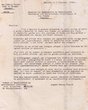 Courrier adressé le 07/12/1951 au Contrôleur des Juridictions Chérifienne et des Habous