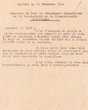 Courrier adressé le 28/11/1944 au Chef du Gouvernement Consultatif de la Teinturerie