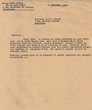 Courrier adressé le 17/11/1961 à Joseph Altit