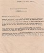 Courrier adressé le 14/04/1943 au Contrôleur Civil de Mogador