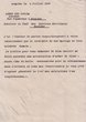 Courrier adressé le 06/07/1947 au Chef des Services Municipaux de Mogador