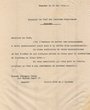 Requête présentée le 10/05/1943 au Chef des Services Municipaux de Mogador