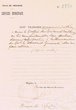 Transmis du 15/12/1932 adressé au Greffier du Tribunal Rabbinique