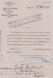 Courrier adressé le 17/03/1949 à Jacob Hatchwell